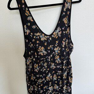 Torrid Black Floral Tank | 2X